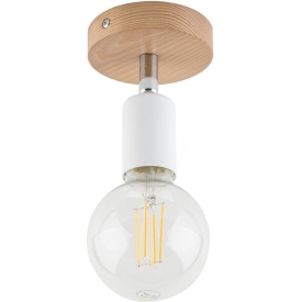 Reflektor drewniany Simply Wood biały TK Lighting