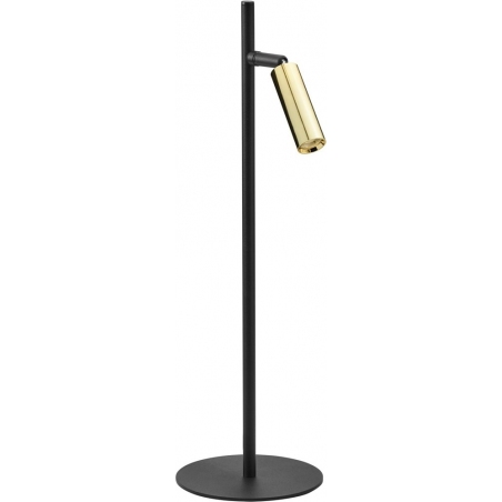 Lampy na biurko. Lampa biurkowa minimalistyczna Lagos czarno-złota TK Lighting
