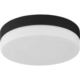 Plafon łazienkowy okrągły Pori 29cm biało-czarny TK Lighting