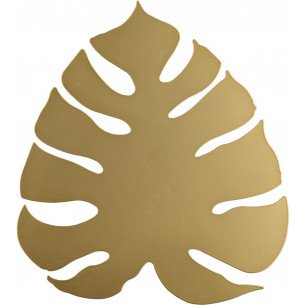 Monstera II 35cm gold decorative wall lamp TK Lighting