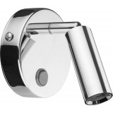Enzo III silver wall lamp with switch TK Lighting