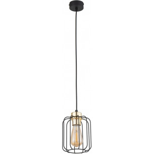 Galaxy New 15cm black wire pendant lamp TK Lighting