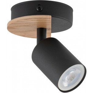 Cover wood black&amp;wood loft ceiling spotlight TK Lighting