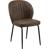 Patricia brown upholstered chair Actona