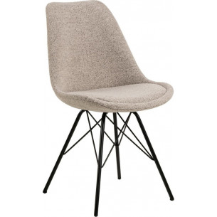 Eris Monza beige upholstered chair Actona