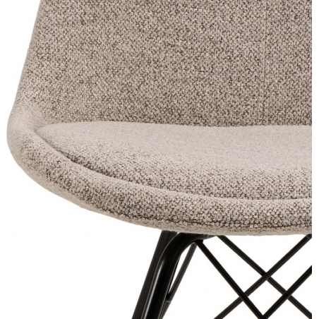 Krzesło tapicerowane Eris Monza beżowe Actona