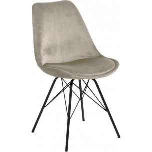 Eris VIC sand velvet chair Actona