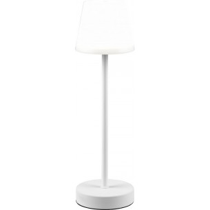 Martinez LED white outdoor table lamp with dimmer and usb Reality