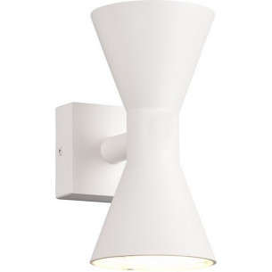 Ardas white matt outdoor up-down wall lamp Trio