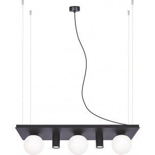 Plant 80cm black shelf pendant lamp ZumaLine