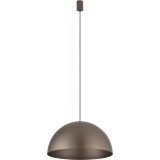 Hemisphere Super 50cm brown pendant lamp Nowodvorski