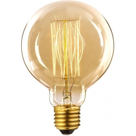 Edison Globe E27 40W amber decorative bulb Altavola