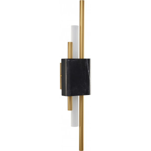 Ellie LED black marble&amp;gold glamour wall lamp Step Into Design