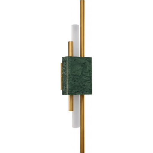 Ellie LED green marble&amp;gold wall lamp Step Into Design