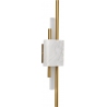 Ellie LED white marble&amp;gold glamour wall lamp Step Into Design