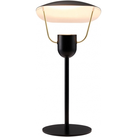 Lampa stołowa designerska Fabiola czarna DFTP
