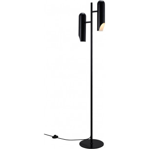 Rochelle black double floor lamp DFTP 2