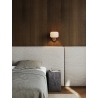 Takai beige japandi wall lamp with fabric shade DFTP