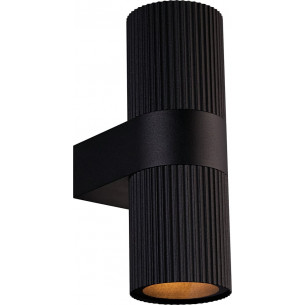 Kyklop Ripple black outdoor wall lamp Nordlux