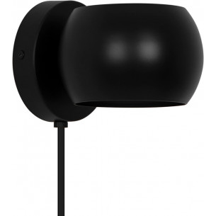 Kinkiet regulowany z wtyczką Belir czarny Nordlux 2