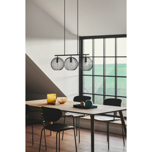 Beroni III 100cm black wire pendant lamp Nordlux