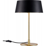 Clasi black&amp;brass art deco table lamp Nordlux