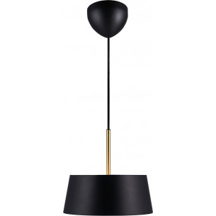 Clasi 30cm black&amp;brass art deco pendant lamp Nordlux