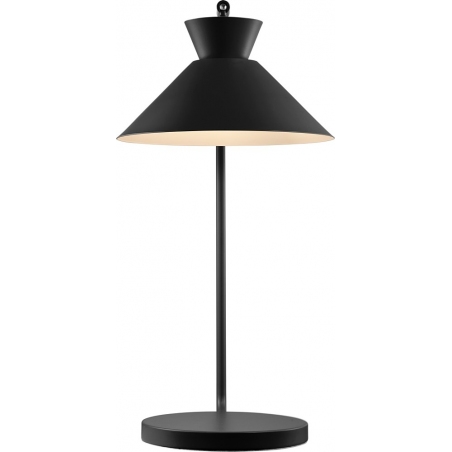 Lampy na biurko. Lampa biurkowa skandynawska Dial czarna Nordlux
