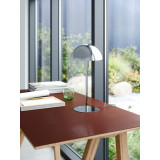 Ellen 20cm chrome mushroom table lamp Nordlux