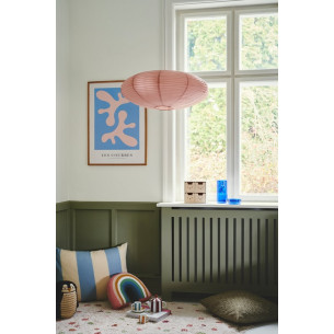 Villo 60cm pink rice paper japandi lampshade Nordlux