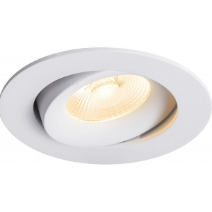 Lampa podtynkowa downlight Aliki LED 9,6cm biała Nordlux