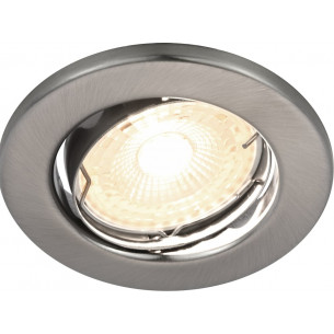 Canis LED 2700K brushed nickel recessed downlight Nordlux