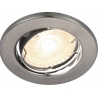 Canis LED 2700K brushed nickel recessed downlight Nordlux