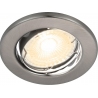 Canis LED 2700K brushed nickel downlight 3-pack Nordlux