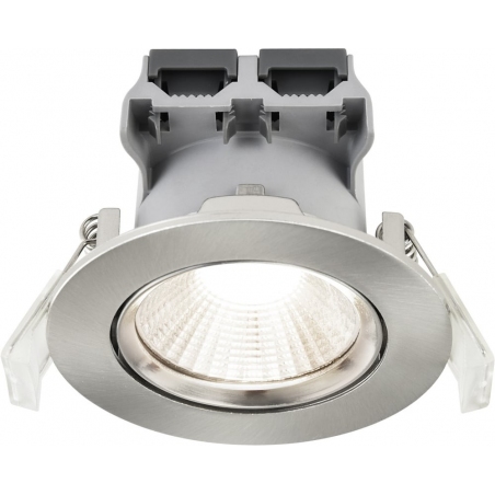 Lampa podtynkowa downlight 3 sztuki Fremont LED IP23 4000K stal szczotkowana Nordlux