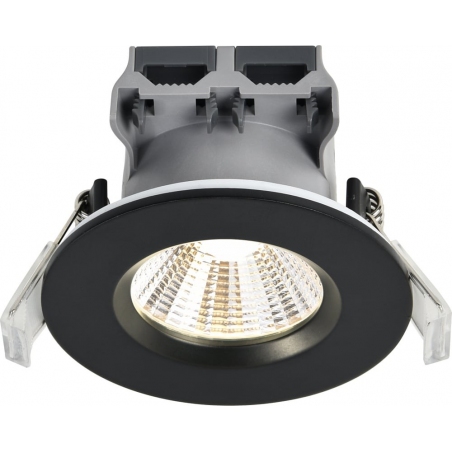 Lampa podtynkowa downlight 3 sztuki Fremont LED IP65 2700K czarna Nordlux