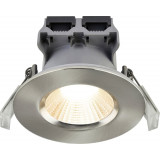 Fremont LED IP65 brushed steel 3-pack downlight Nordlux