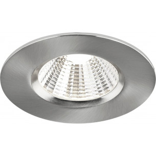 Fremont LED IP65 4000K brushed steel downlight 3-pack Nordlux