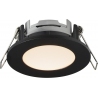 Lampa podtynkowa downlight Leonis LED  2700K czarna 3 sztuki Nordlux
