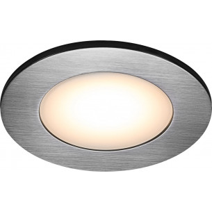 Lampa podtynkowa downlight Leonis LED 2700K nikiel szczotkowany 3 sztuki Nordlux