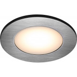 Leonis LED 2700K brushed nickel 3-pack recessed downlight Nordlux