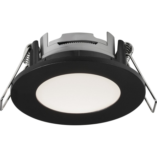 Lampa podtynkowa downlight Leonis LED 3-Kit 4000K czarna 3 sztuki Nordlux