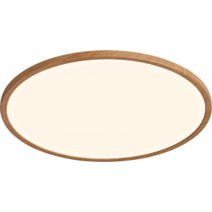 Oja LED 42cm IP54 2700K wood dimmable bathroom ceiling lamp Nordlux