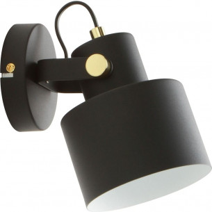 Draco black loft adjustable wall lamp ZumaLine