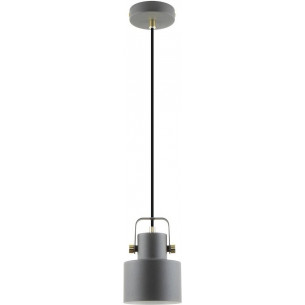 Draco 11.5cm black loft pendant lamp ZumaLine