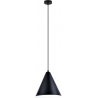 Stylowa Lampa wisząca stożek Rebel 23,5cm czarno-biała Emibig do salonu i sypialni