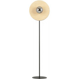 Soho wood&amp;grafit&amp;black plywood floor lamp Emibig