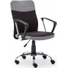 Topic graphite upholstered office chair Halmar