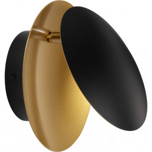 Case black&amp;gold modern LED wall lamp