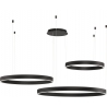 Gemma LED 60-100cm black modern pendant lamp